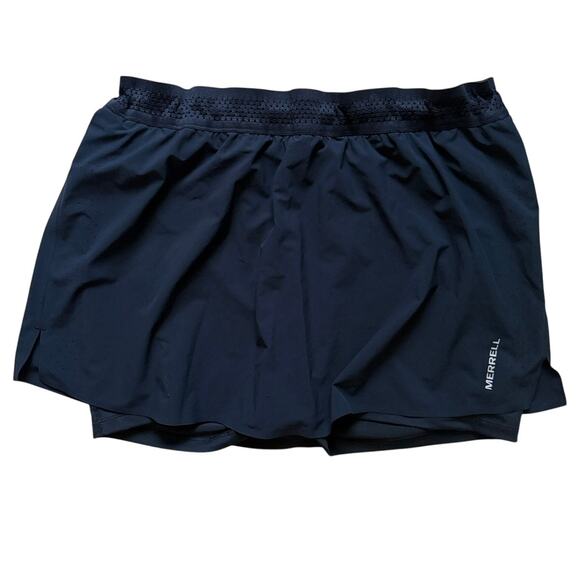 Merrell Pants - Merrell Running Skort Performance Activewear Modern Women Size Large Black Solid